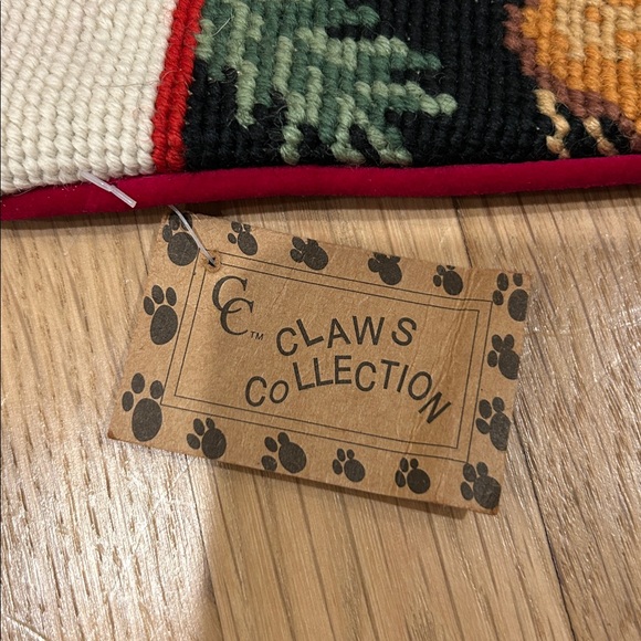 Needlepoint Dog Stocking - Picture 2 of 4